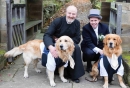 Supporters of the Groom